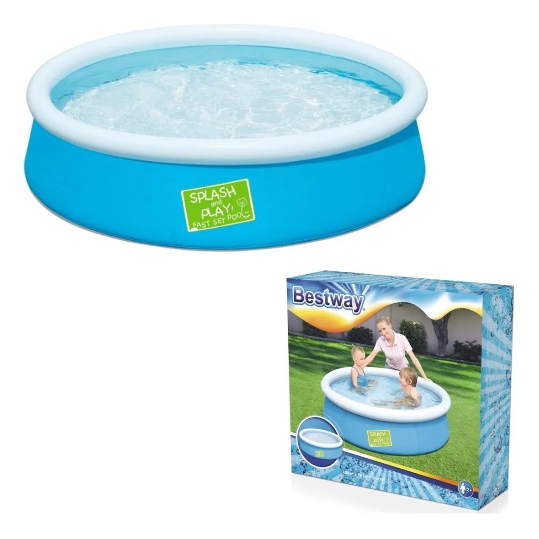 Piscina inflable redonda Bestway My First Fast 477L azul - Imagen 3