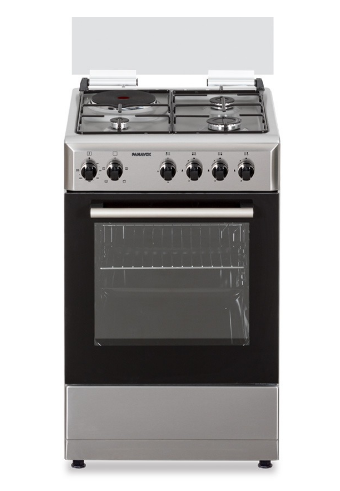 Cocina Panavox Combinada Acero Inox 50e