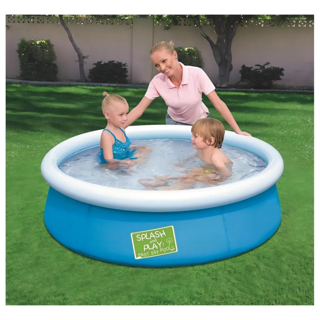 Piscina inflable redonda Bestway My First Fast 477L azul - Imagen 4