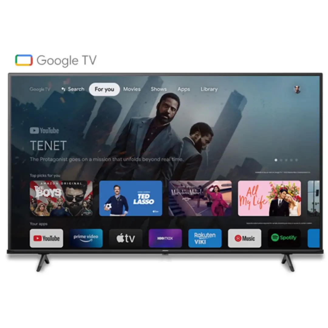TV SMART PANAVOX 75 Google QLED 4K