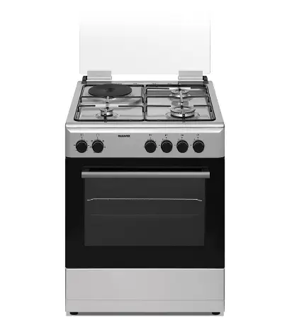 Cocina Panavox Combinada Inox 60e