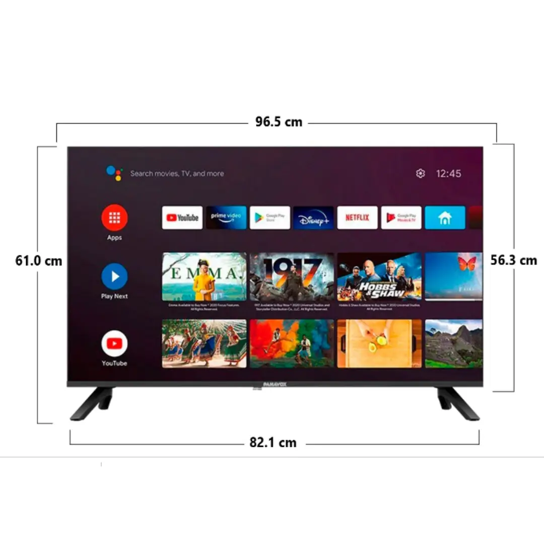 TV SMART PANAVOX 43 android 202-4 - Imagen 3