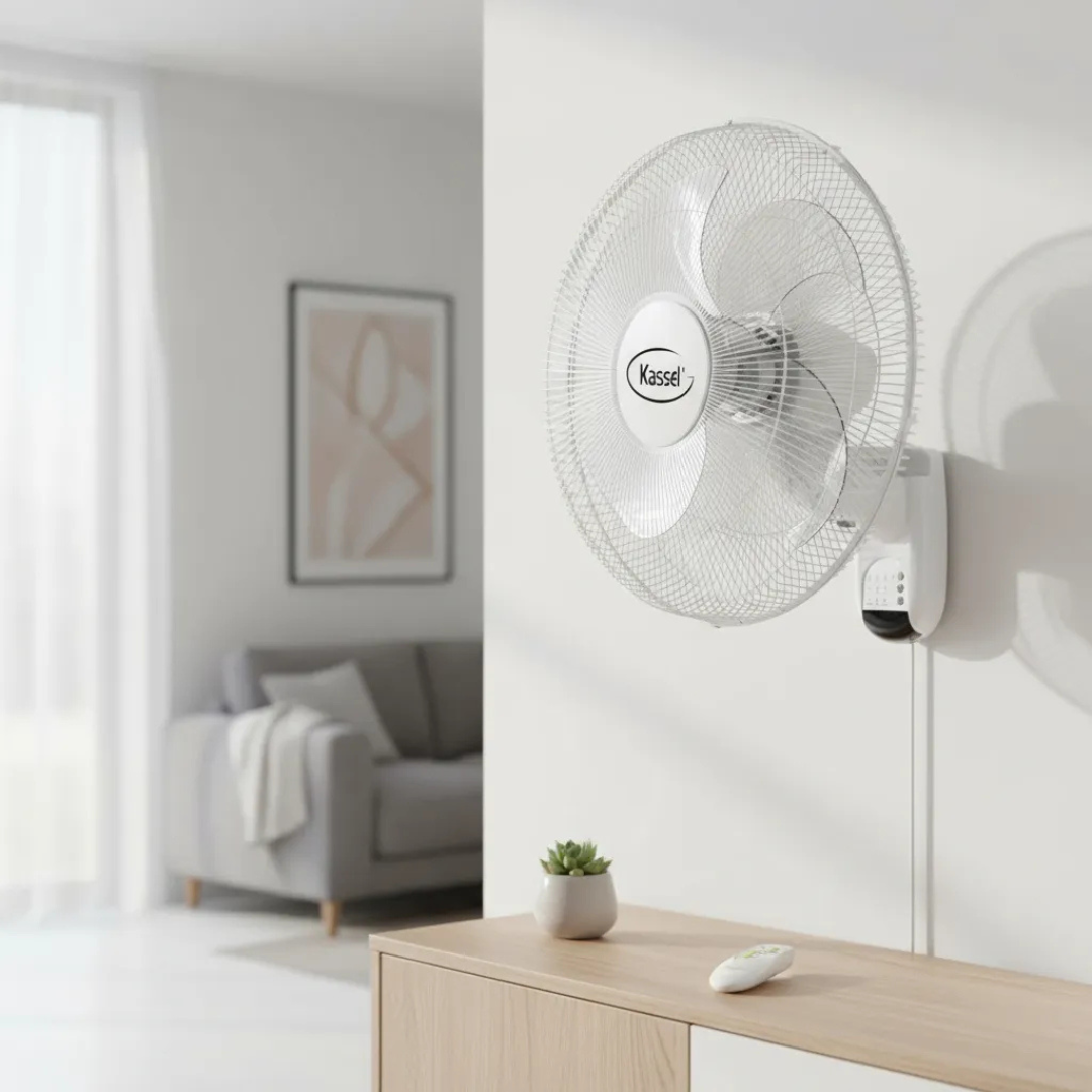 Ventilador De Pared Blanco 40 Cm Kassel Vw40cc - Imagen 2