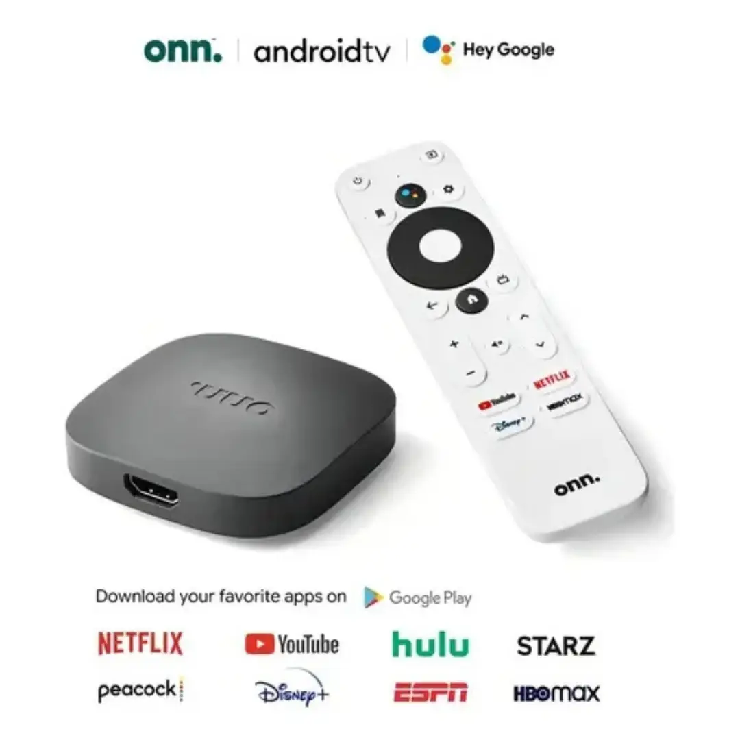 Tv Box Watch Onn 4k Con Google Tv Y Chromecast Integrado Voz - Imagen 4