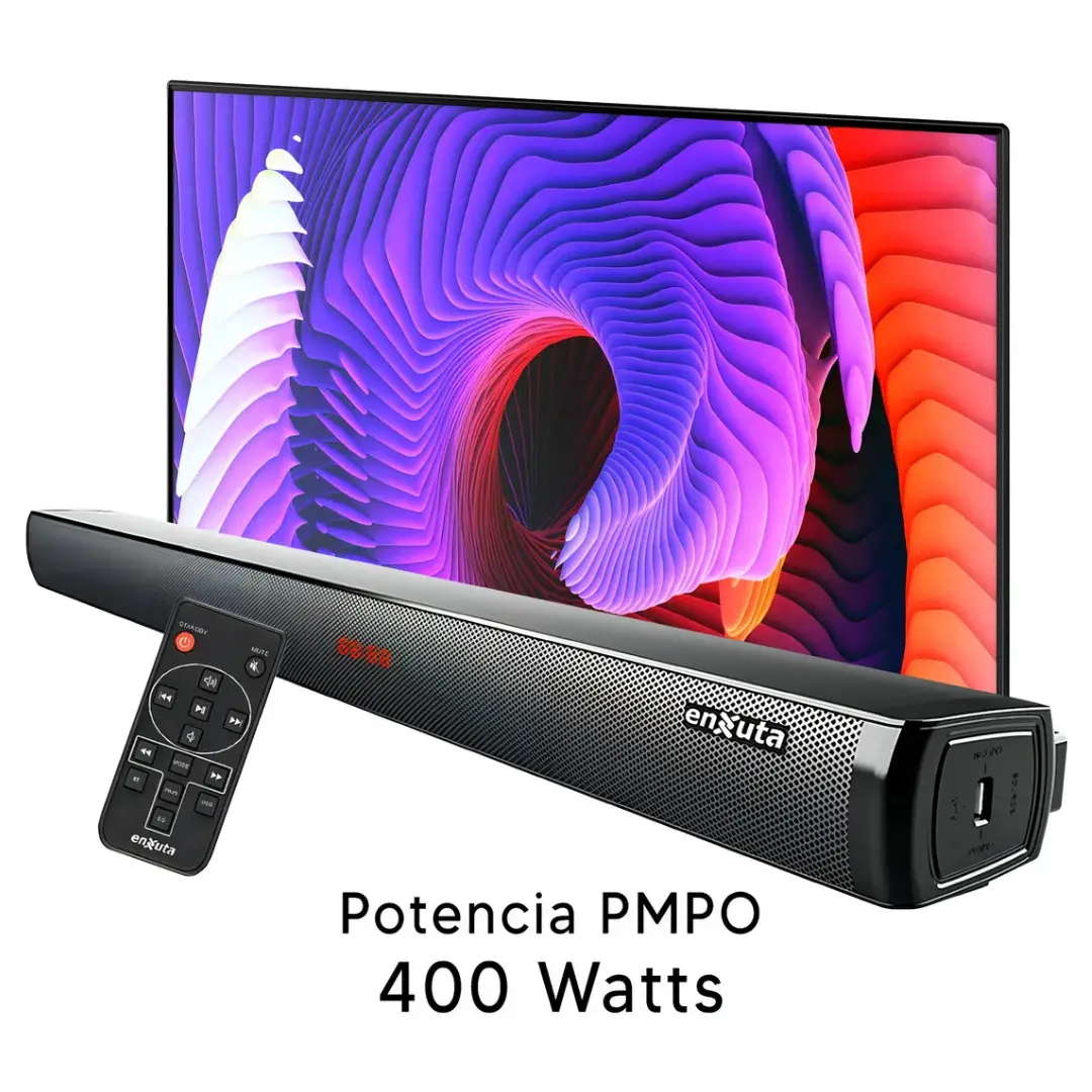BARRA DE SONIDO BLUETOOTH, 400 WATTS – BSENX2940 – ENXUTA - Imagen 2