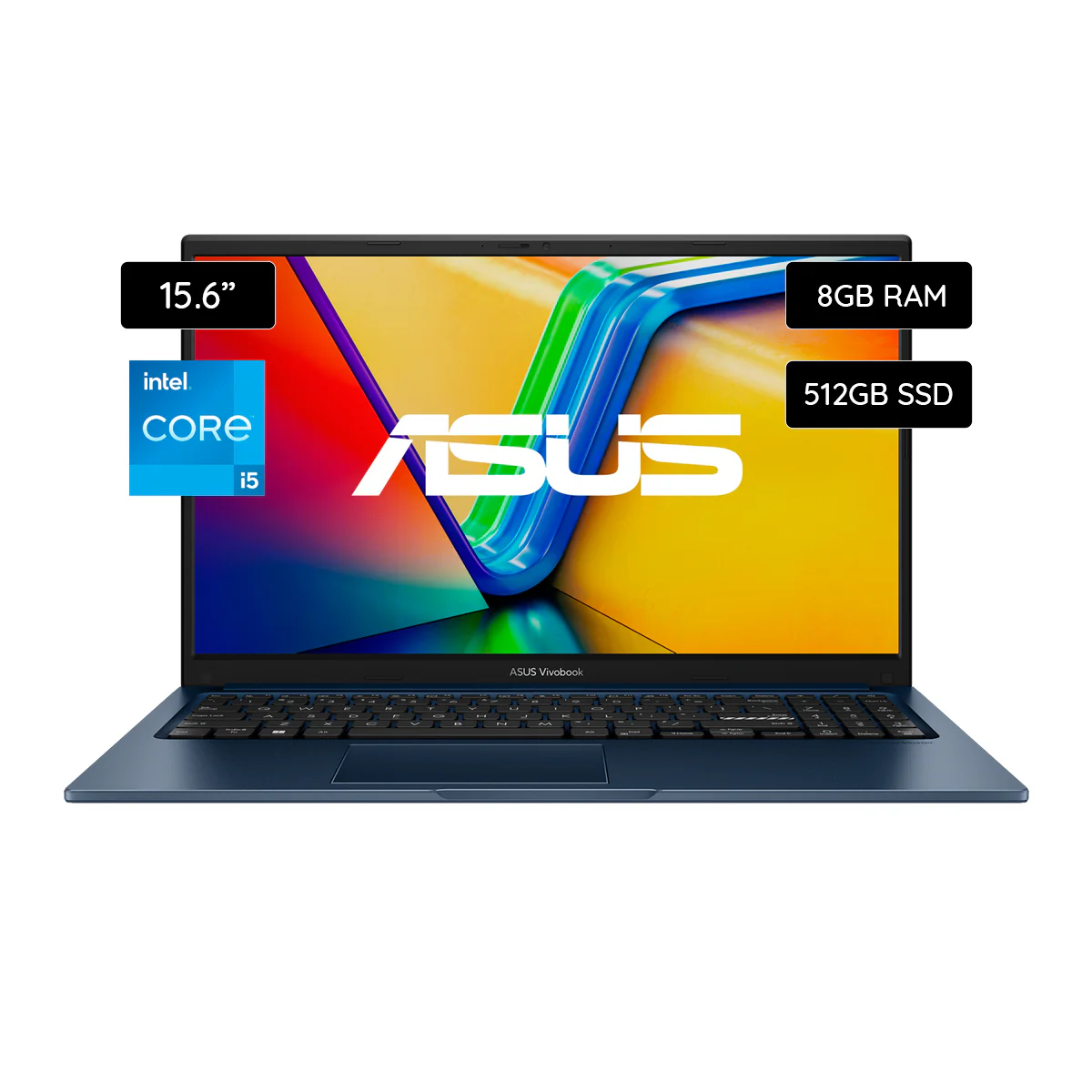 Notebook ASUS Vivobook 15 X1504ZA-NJ041W 15.6" Intel Core i3-1235U 8GB/512GB
