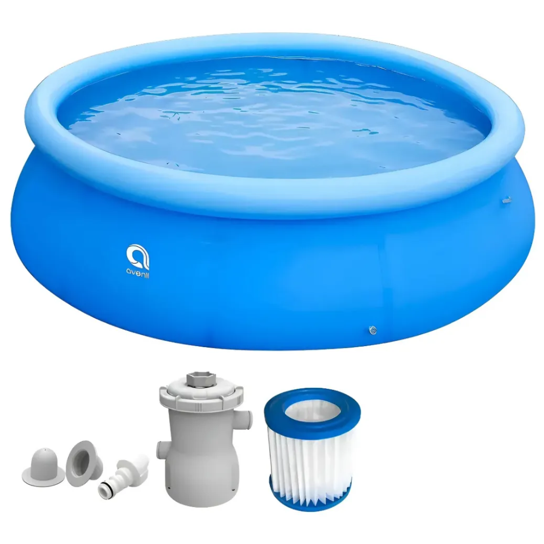 Piscina Inflable Tipo Gomón 5377 Lt Con Filtro Y Bomba - Imagen 2