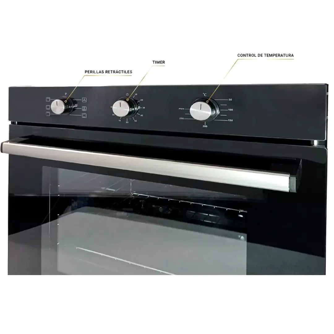 Horno Electrico De Empotrar Con Convección 71lts Clase A - Imagen 4