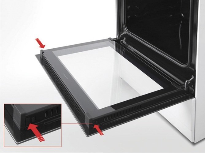 Cocina Panavox Combinada Acero Inox 50e - Imagen 4