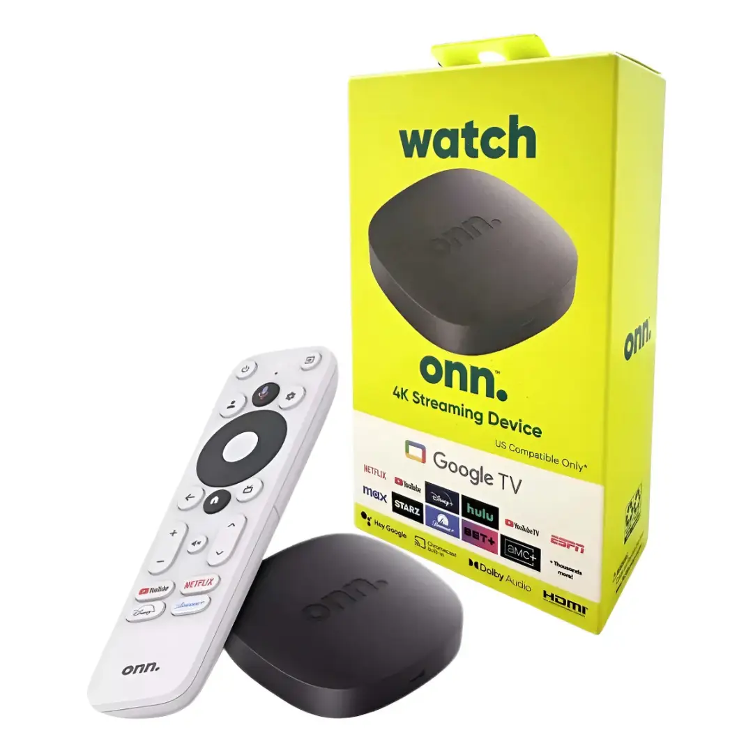 Tv Box Watch Onn 4k Con Google Tv Y Chromecast Integrado Voz