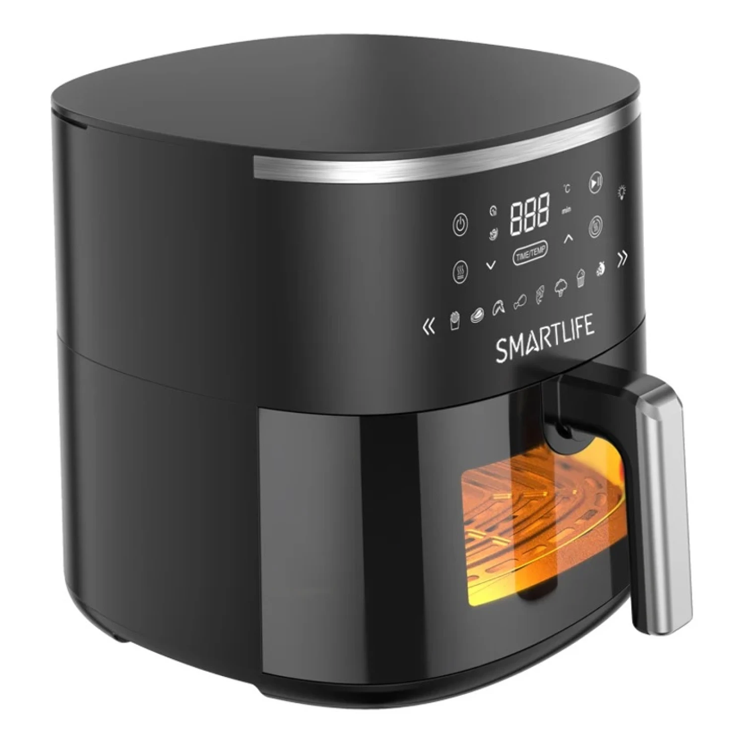Smartlife Airfryer Digital 6l Sl-afdv006 Color Negro