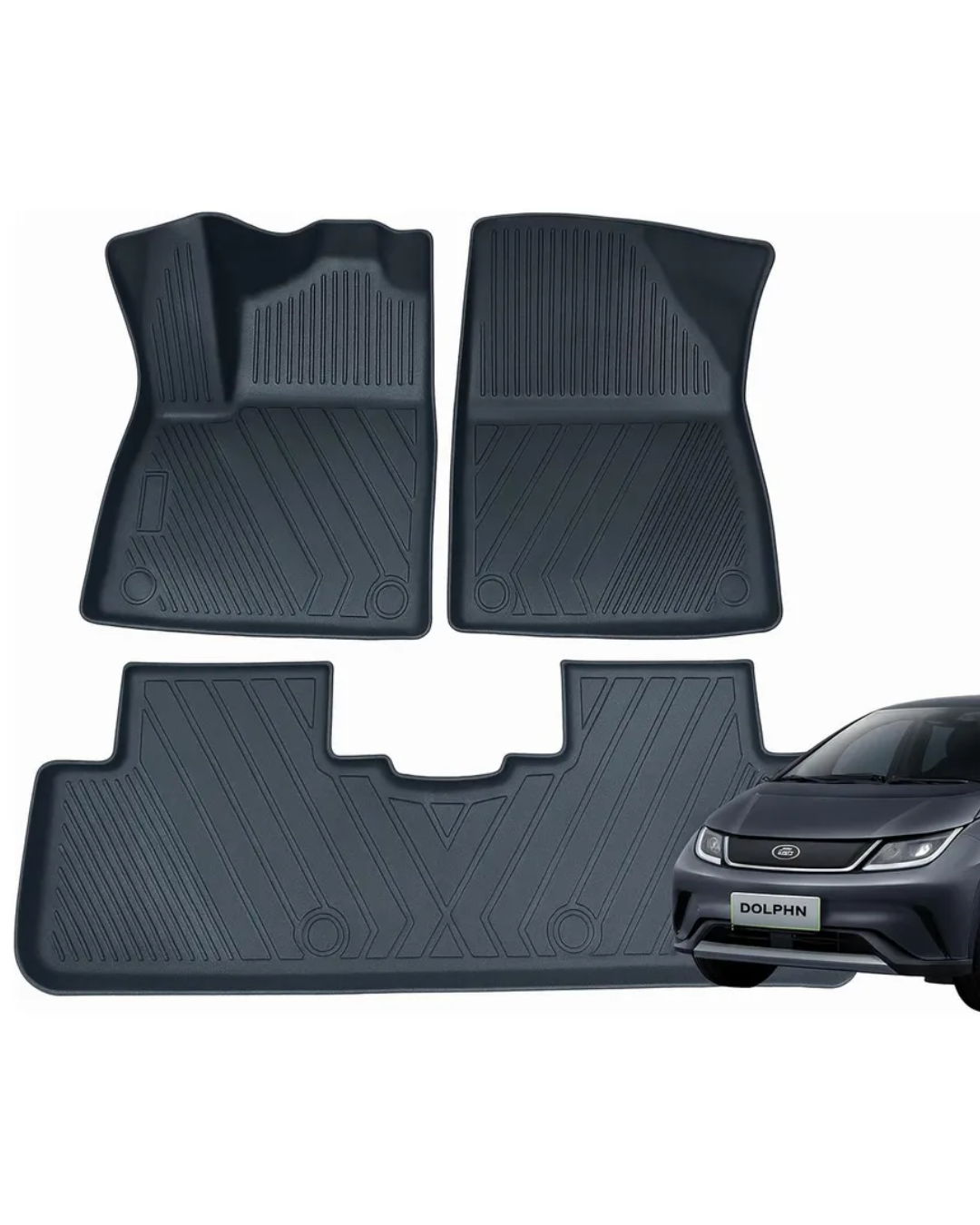 Alfombras Habitaculo Termoformados Byd Dolphin 2023+