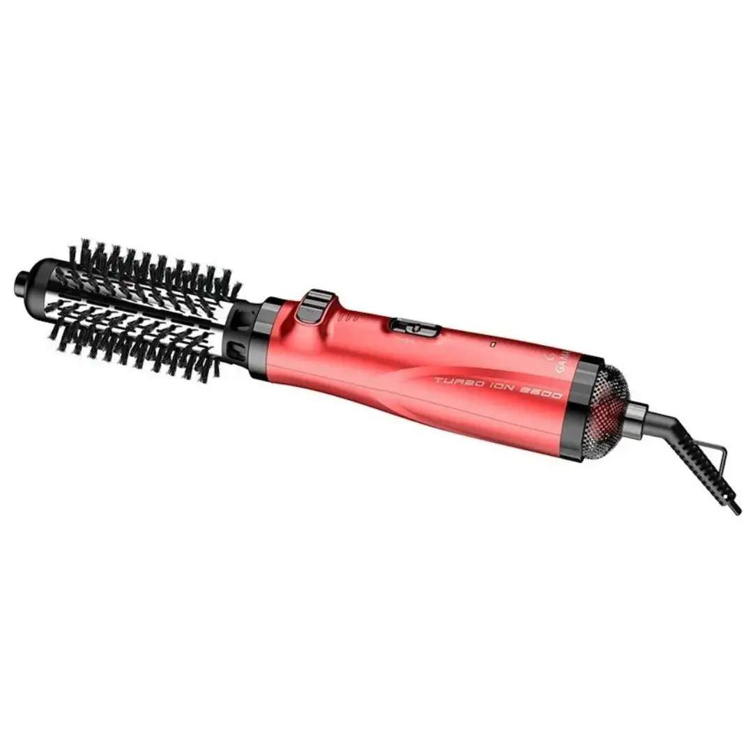 Cepillo Secador Modelador Gama Rotativo Turbo Ion 220 Color Rojo - Imagen 3