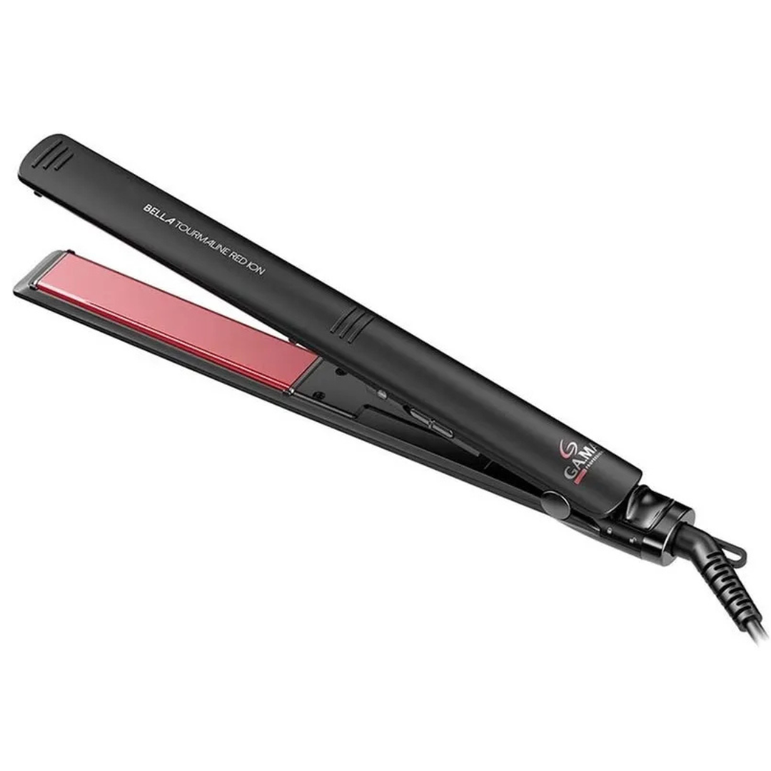 Planchita De Pelo Gama Bella Tourmalina Red Ion color Negro - Imagen 2