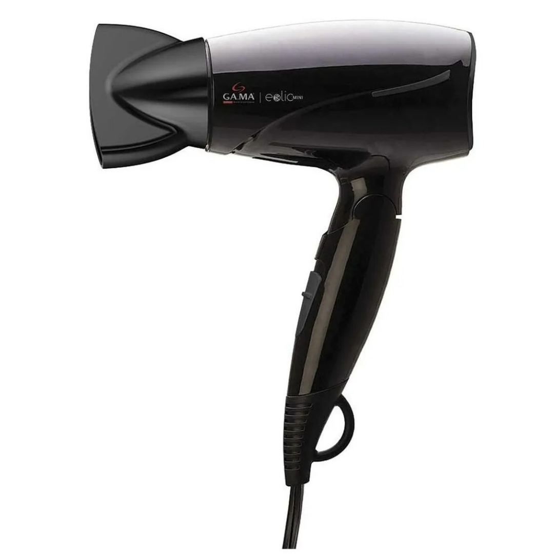 Secador De Pelo Ga.ma Italy Eolic Mini Negro Negro