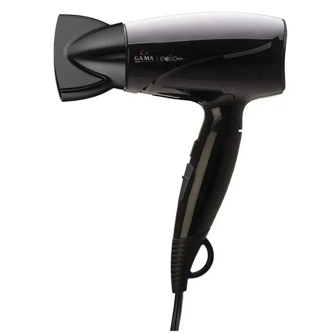 Secador De Pelo Ga.ma Italy Eolic Mini Negro Negro