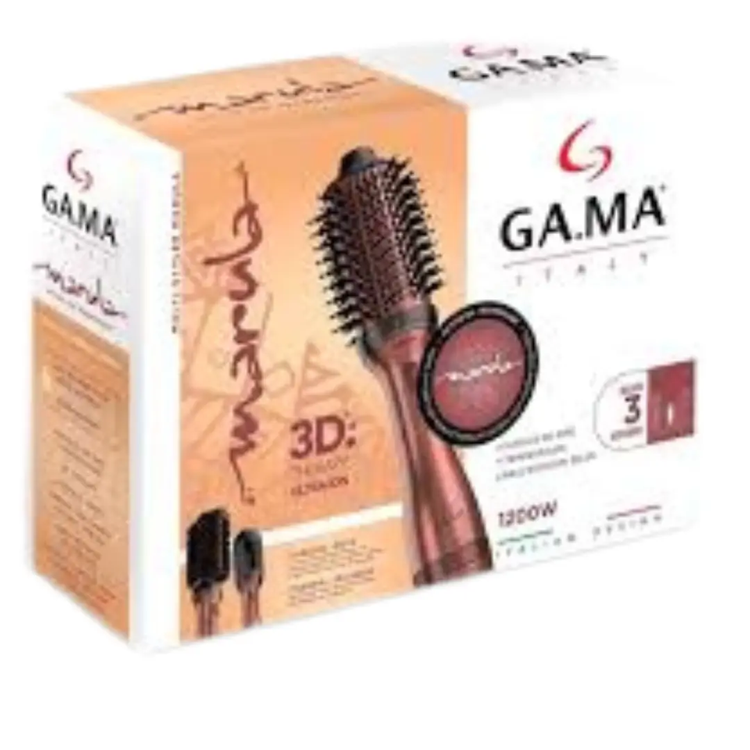 Cepillo Secador 3 En 1 Ga.ma Styler Marula 1200w Negro