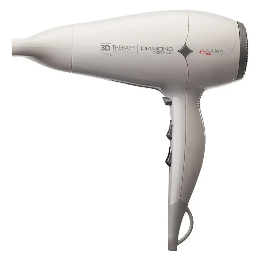 Secador De Pelo Gama Therapy Diamond Ceramic Blanco - Imagen 2