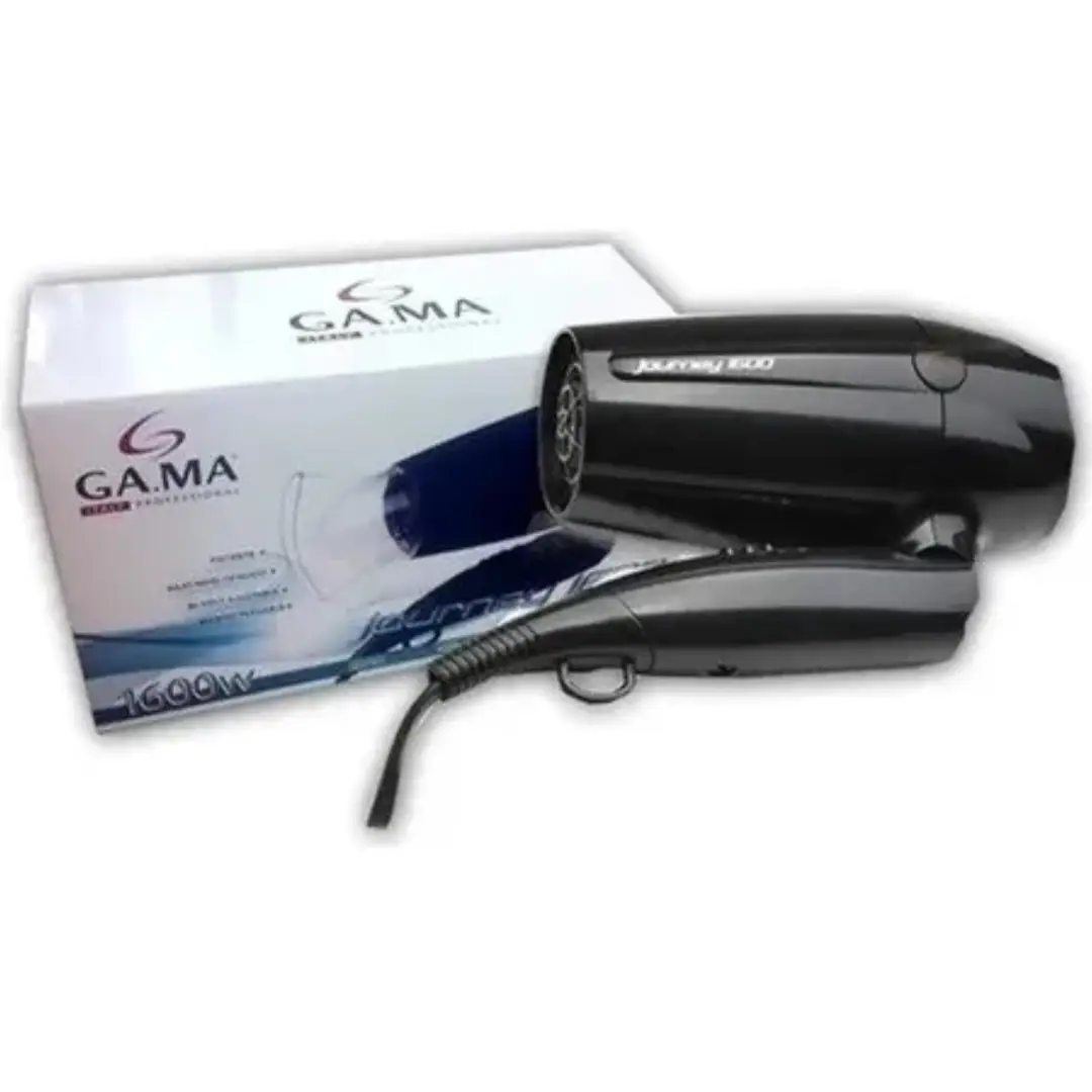 Secador De Pelo Gama Italy Journey 1600 Negro - Imagen 2