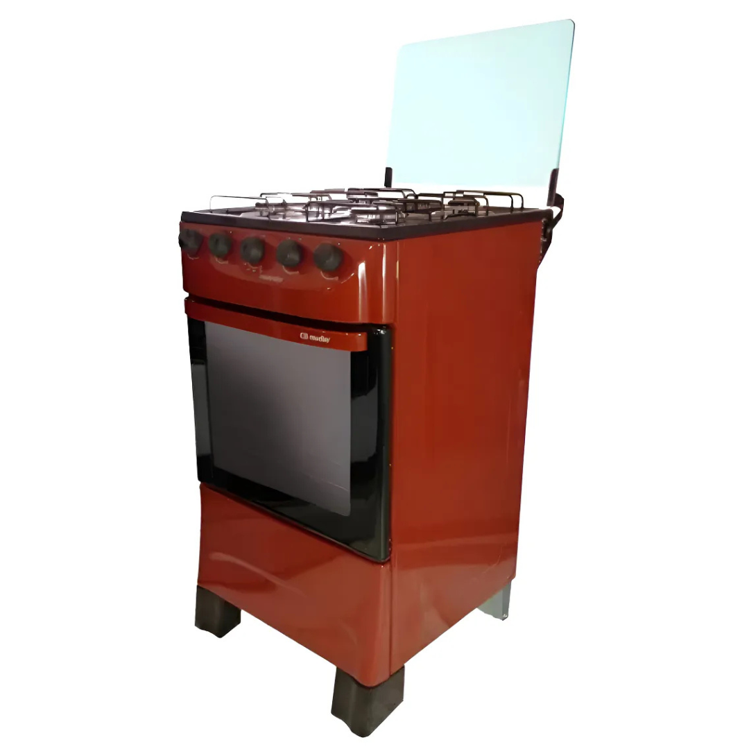 Cocina Mueller Supergas 4h - Color Rojo