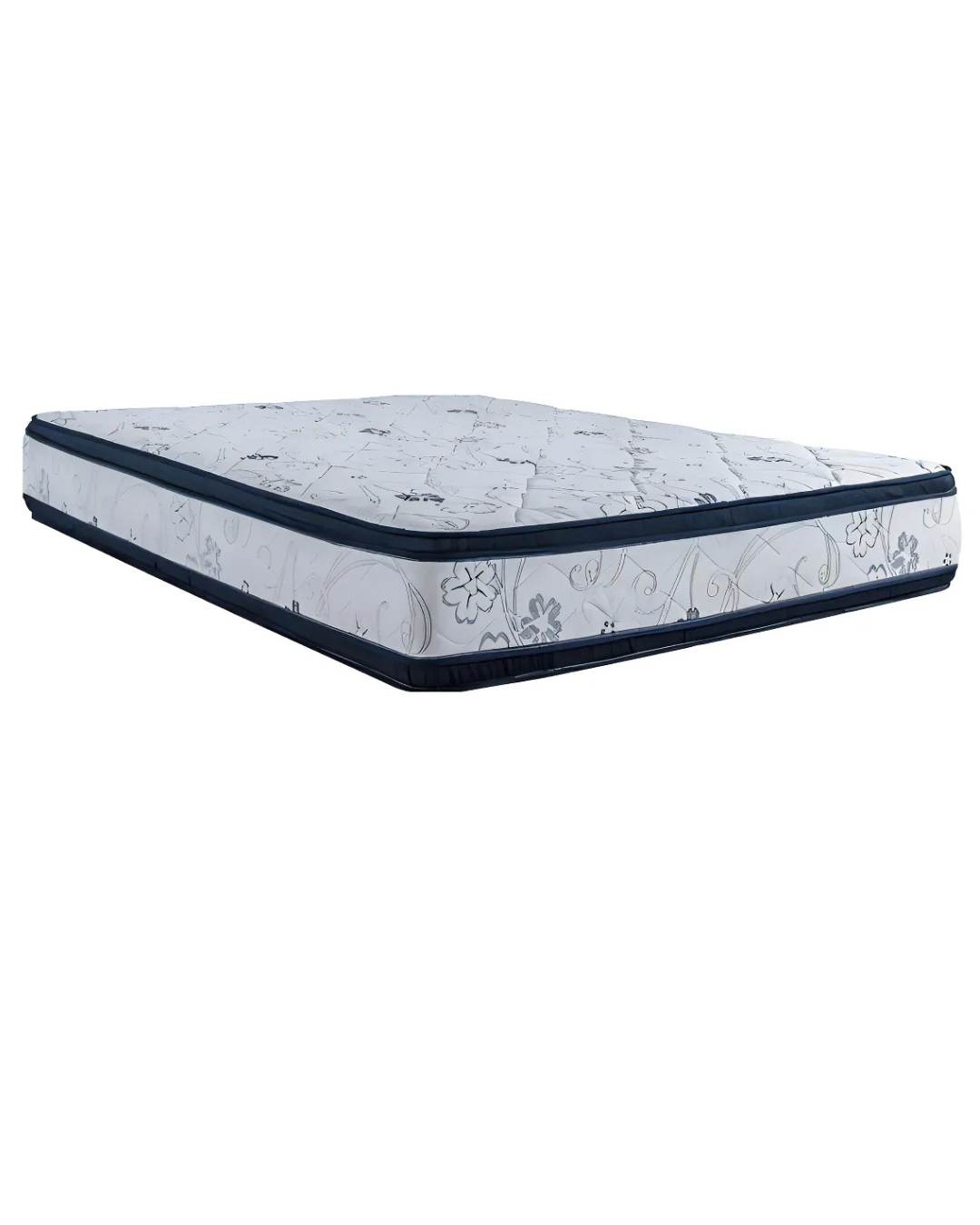 Colchón 2 Plazas Divino Super Densidad  120kg Por Lado