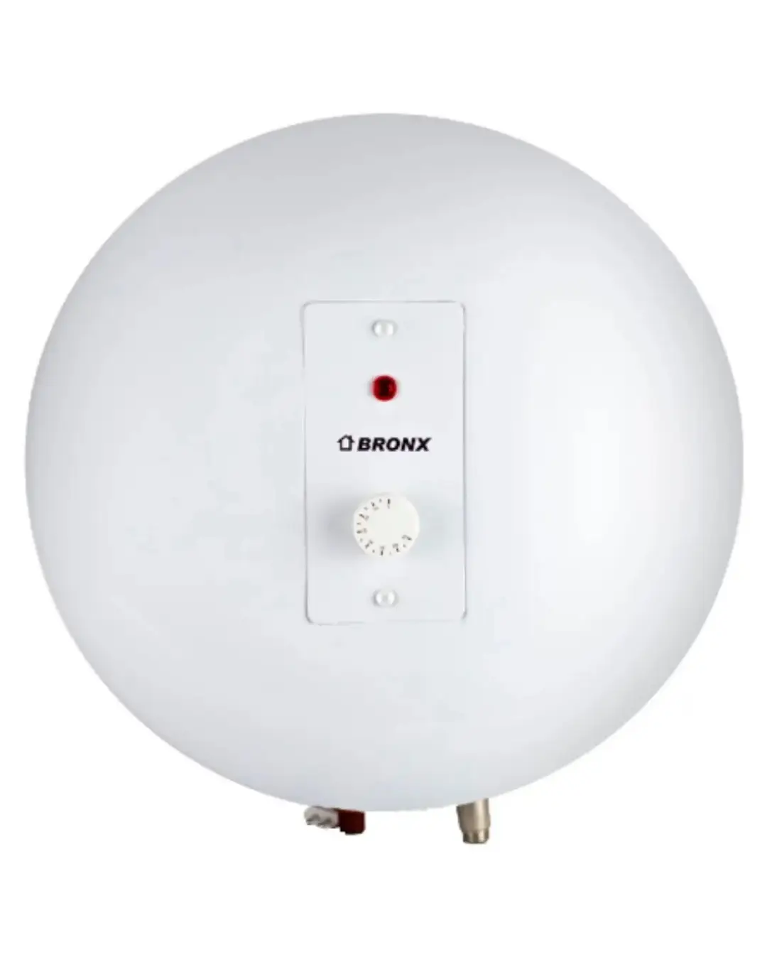 Calefón Eléctrico Bronx Ovo-20 Lts Acero Blanco