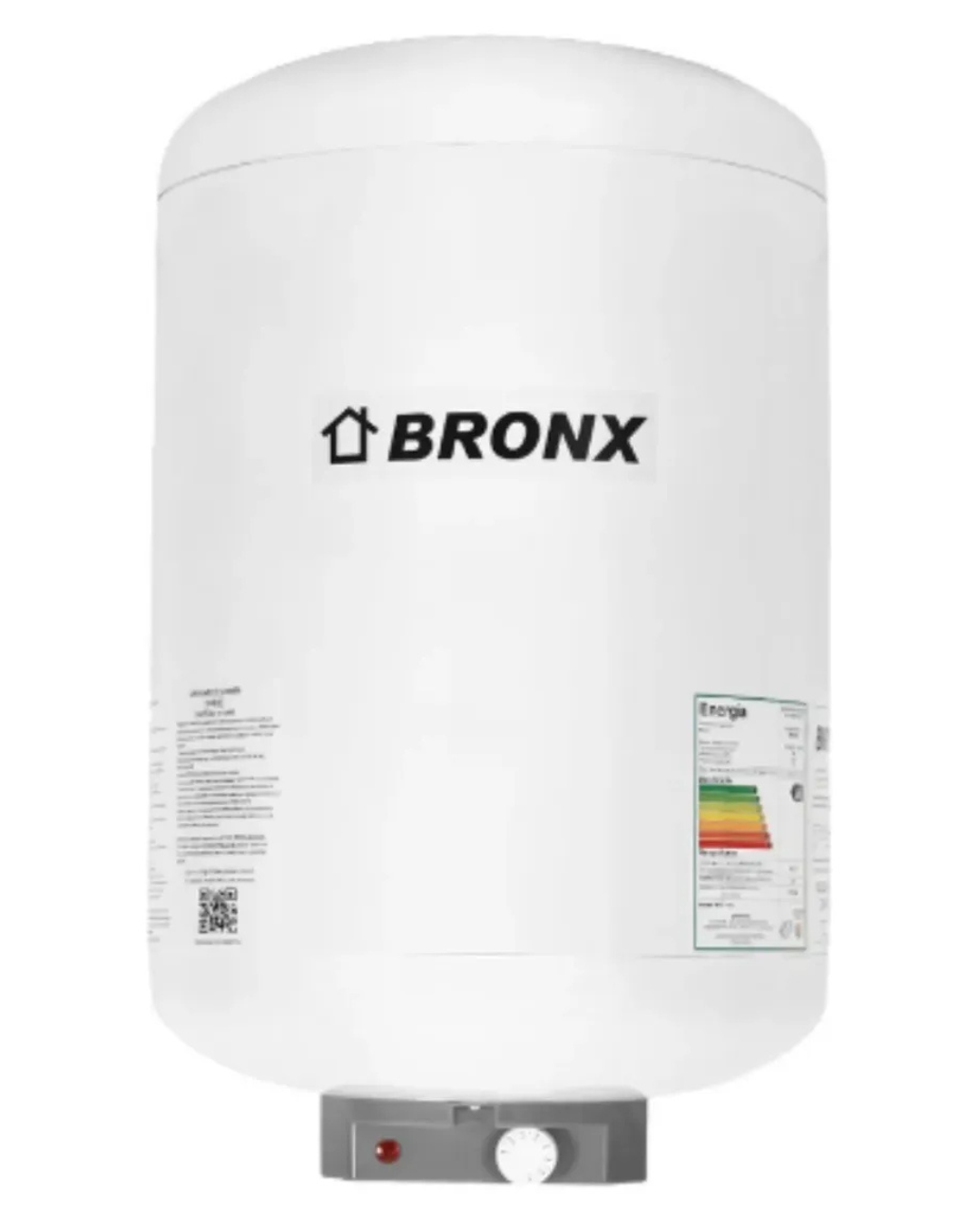 Calefón Bronx Ac-40 Lts. Acero Blanco