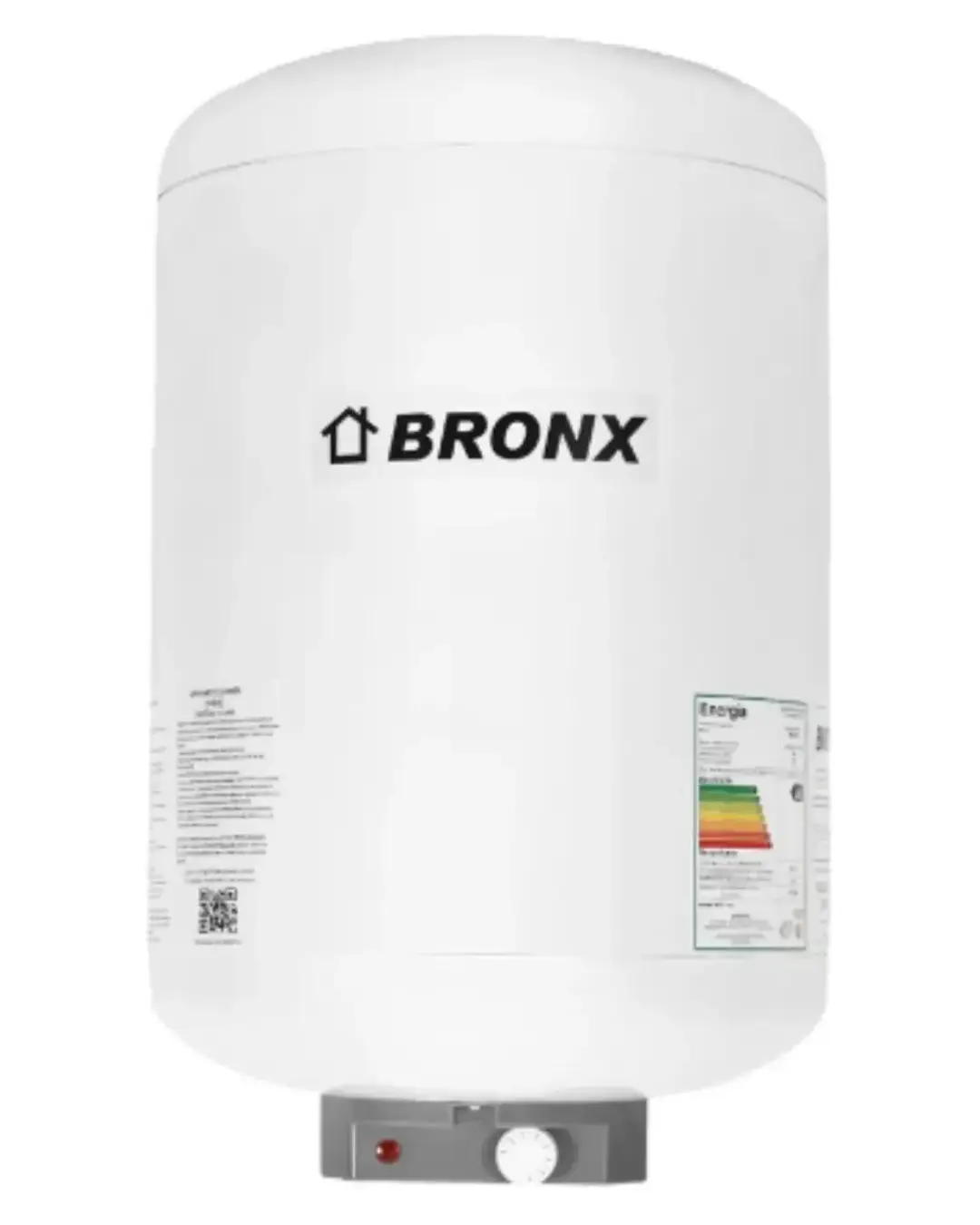 Calefón Bronx Ac-40 Lts. Acero Blanco
