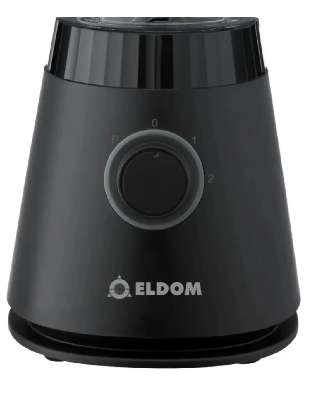 Licuadora Negra Eldom 600w 2 Velocidades Vaso plastico - Imagen 2