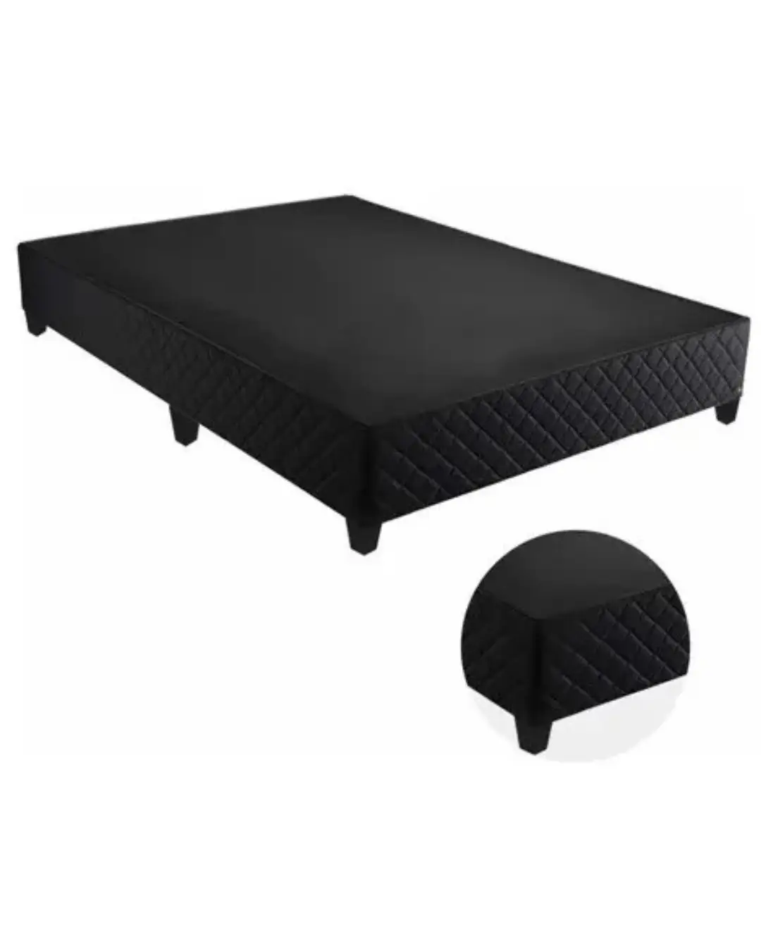 Box Para Sommier, Cama 2 Plazas, Dormitorio, Capitoneado - Imagen 3