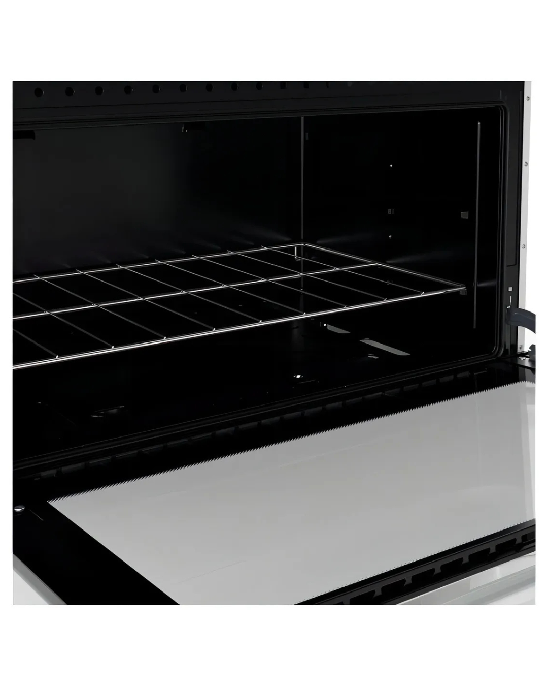 Cocina Mueller Moderatto 6b Glp Color Negro Mate - Imagen 3
