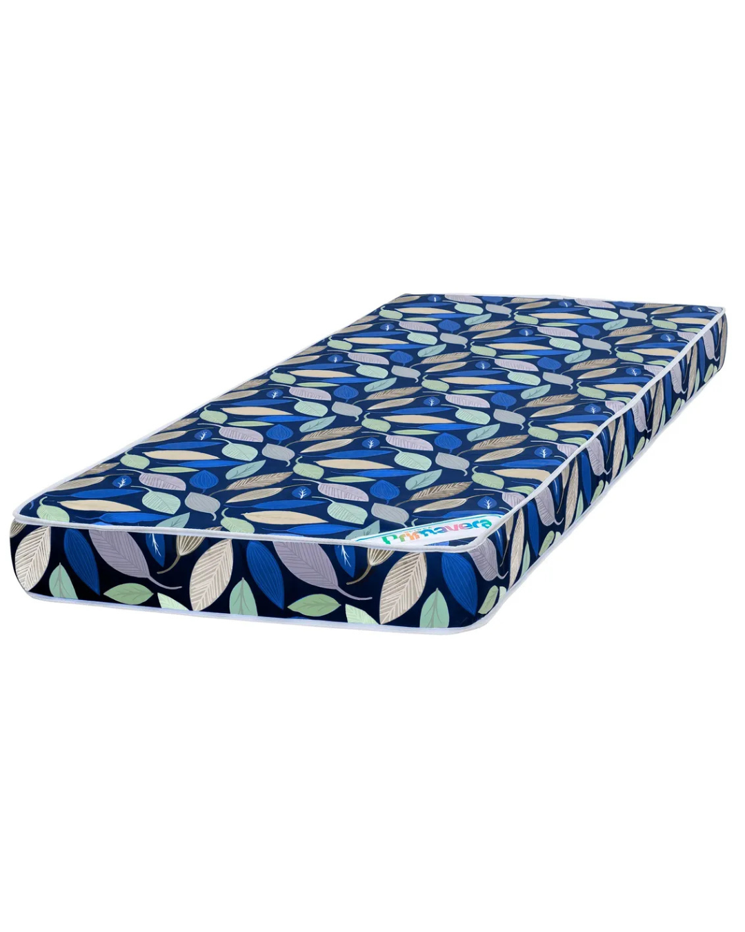Colchón De Espuma Paraná Primavera Azul Marino - 1 plaza