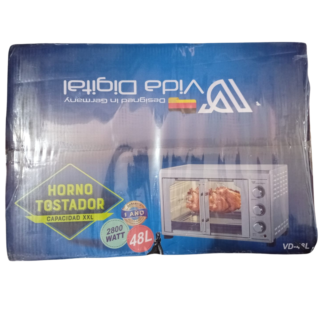 Horno Electrico Vida Digital 48l - Vd-48l - Imagen 2