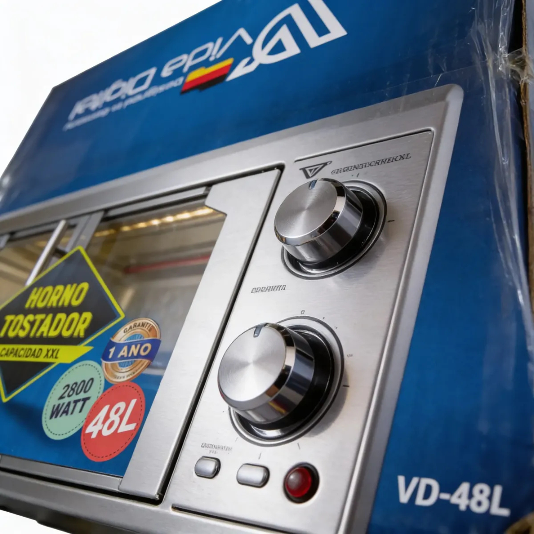 Horno Electrico Vida Digital 48l - Vd-48l - Imagen 5