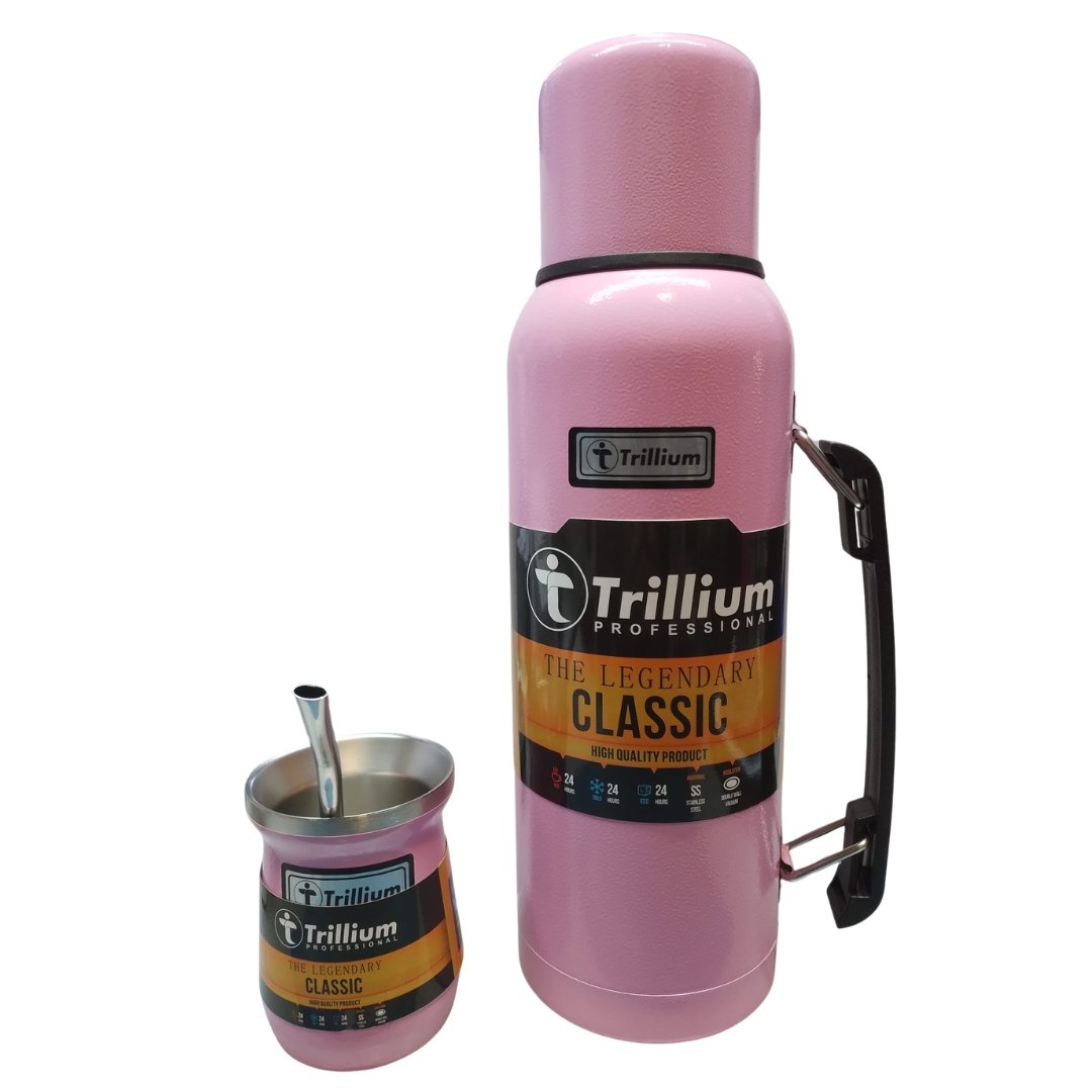Termo Y Mate + Bombilla Trillium Professional - varios colores