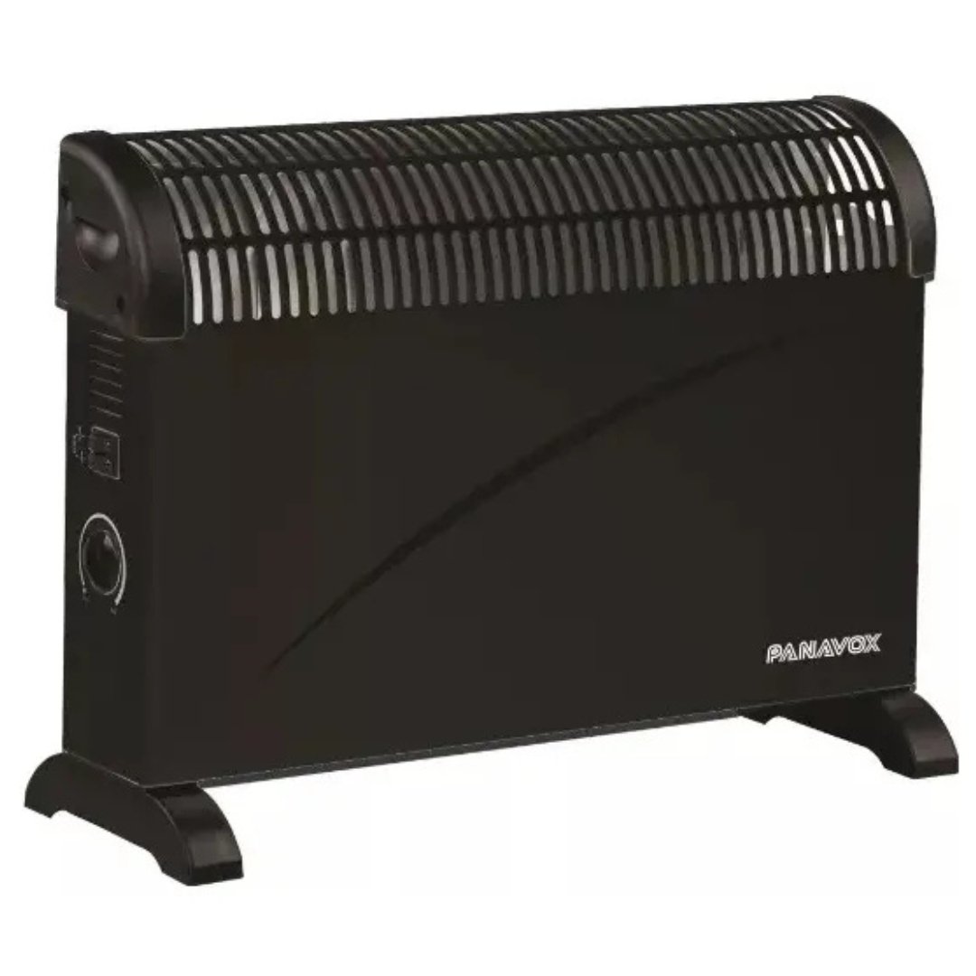 Caloventor Panavox  Con Termostato negro