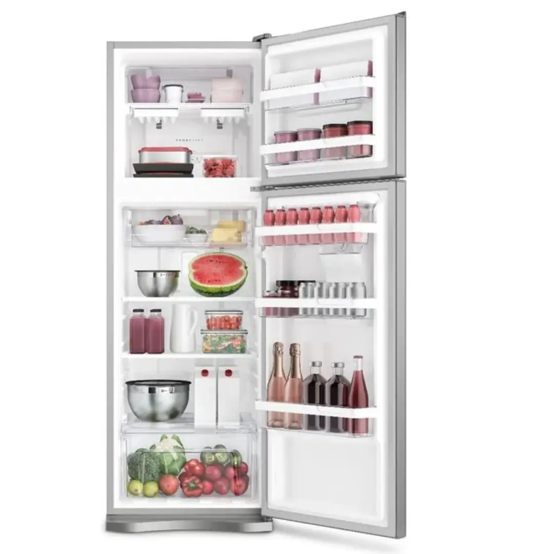 Heladera ELECTROLUX 380 L Frío Seco Plateado con Disp. - Imagen 3