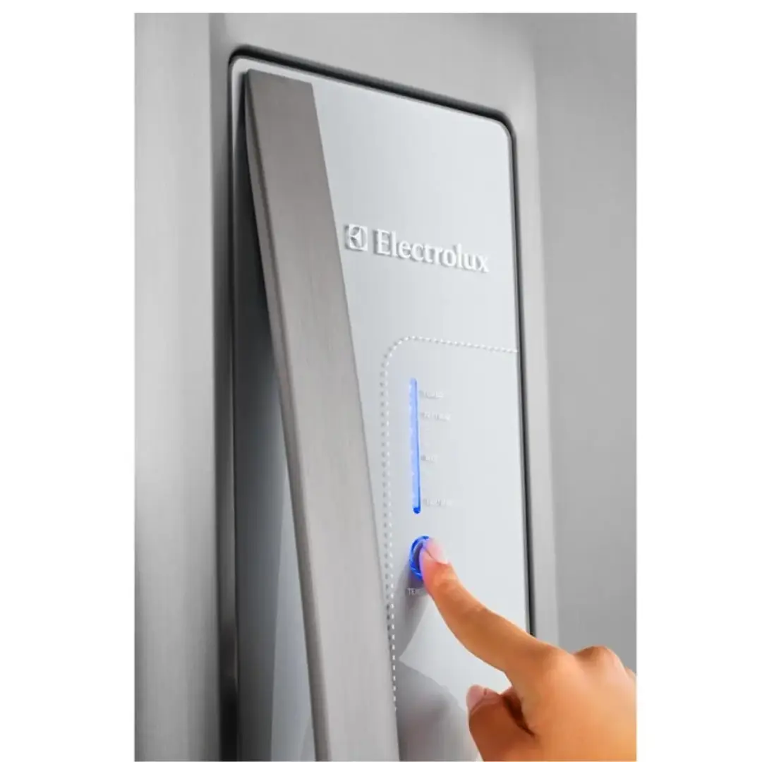 Heladera ELECTROLUX 380 L Frío Seco Plateado con Disp. - Imagen 2