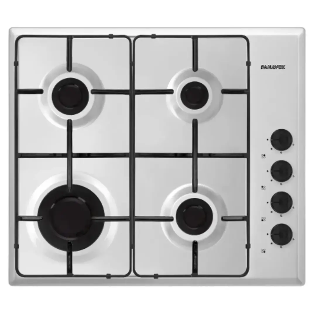 Anafe De Empotrar Panavox 60 Inox 4 Hornallas A Gas - Imagen 3