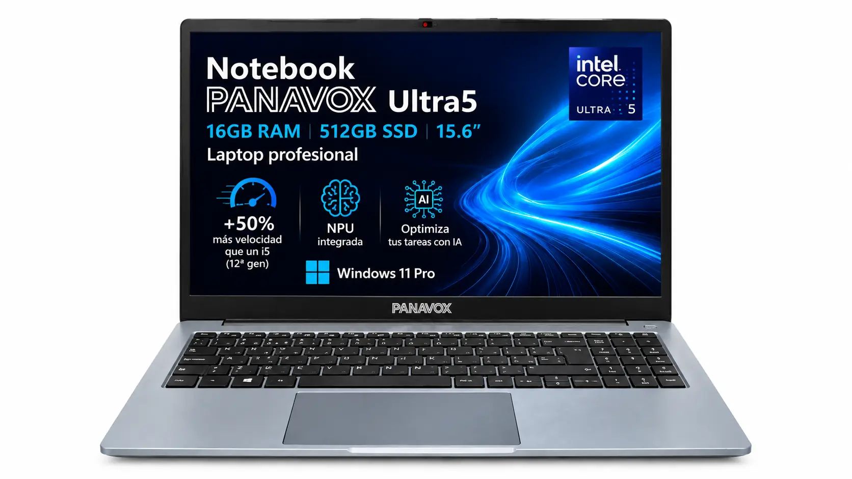 Notebook Laptop Panavox Intel Ultra 5 16gb 512gb 15.6